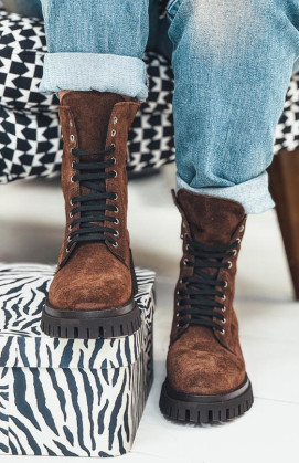 Chocolate HOUSTON boots