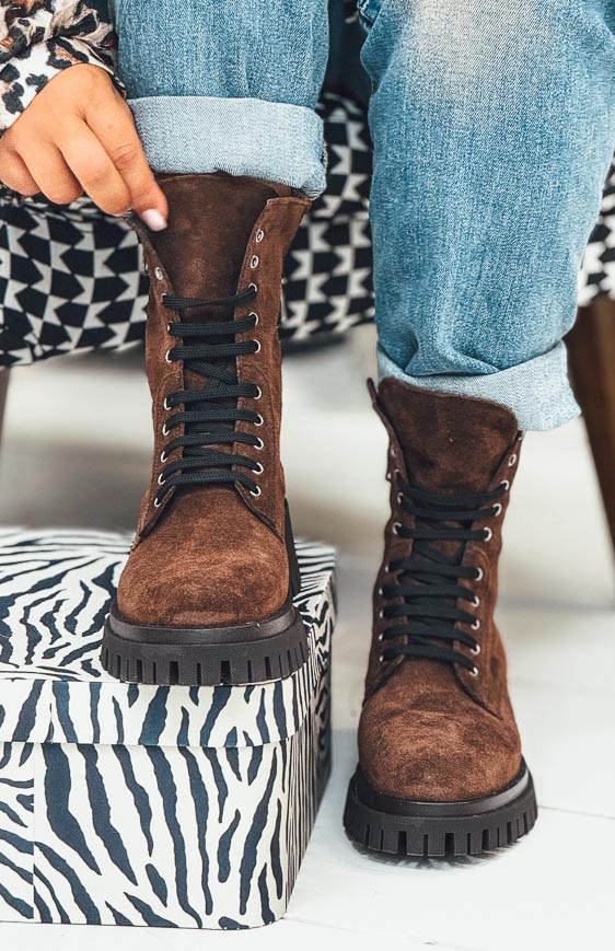Chocolate HOUSTON boots