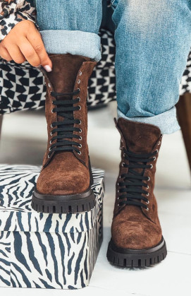 Chocolate HOUSTON boots