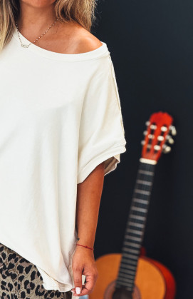 Beige AMERIGO short-sleeved t-shirt