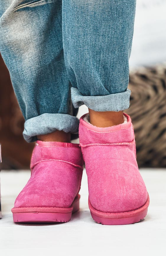 Fuchsia SOKO boots