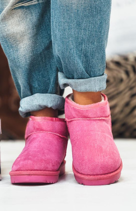 Fuchsia SOKO boots