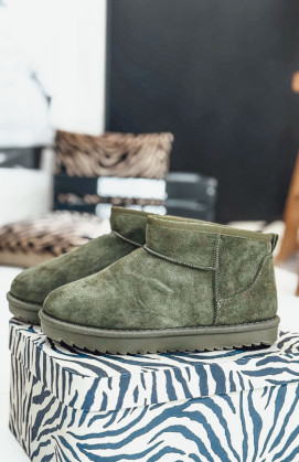 Boots SOKO vert foncé