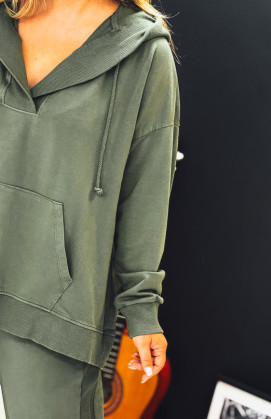 Khaki ALIX sweatshirt