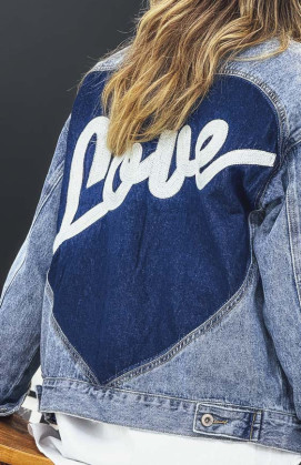 Blue LOVE jacket