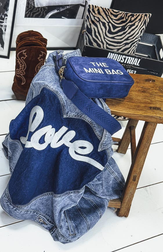 Veste LOVE bleue