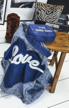 Blue LOVE jacket