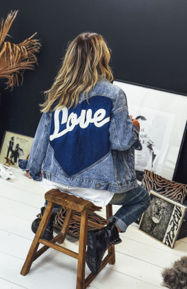 Blue LOVE jacket