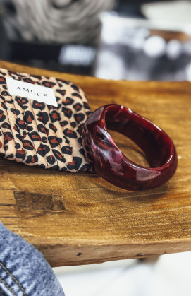 Bordeaux CALUM bangle bracelet