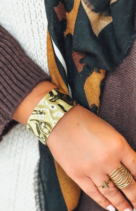 CORY gold bangle