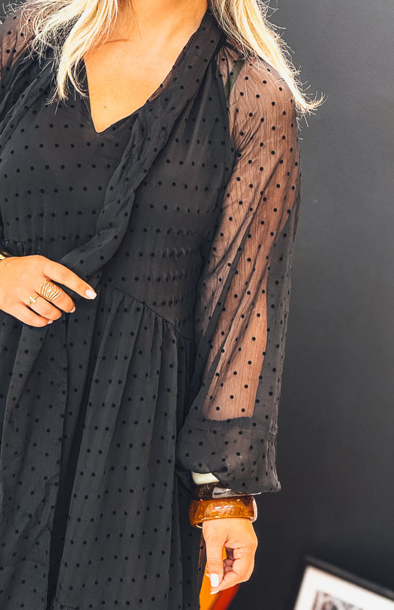 Robe MARJORIE longue noire