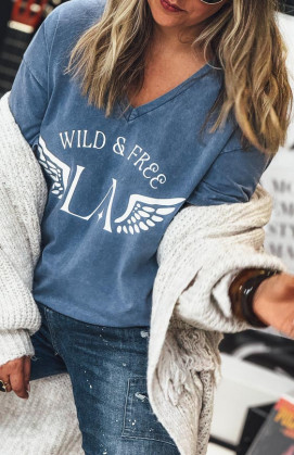 T-shirt BOHO manches...