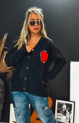 Gilet JEREMIAH noir