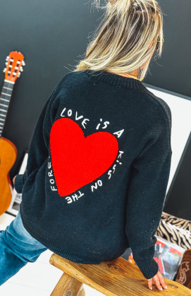 Black JEREMIAH cardigan