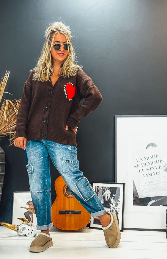 Gilet JEREMIAH chocolat