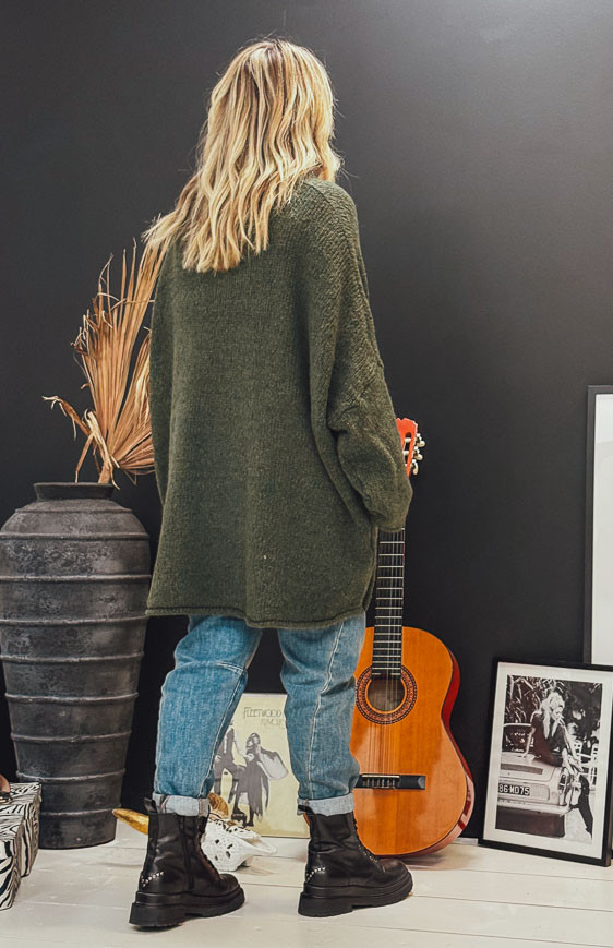 Kaki KRAVITZ long sweater