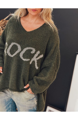 Pull KRAVITZ long kaki