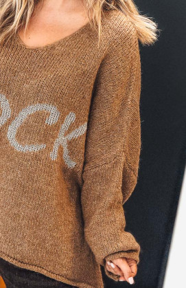 Pull KRAVITZ long camel