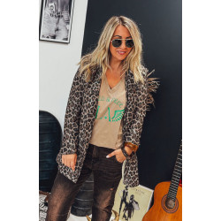 Blazer FRANCK léopard