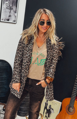 Blazer FRANCK léopard