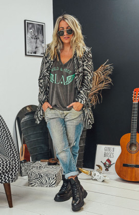 Blazer FRANCK zèbre