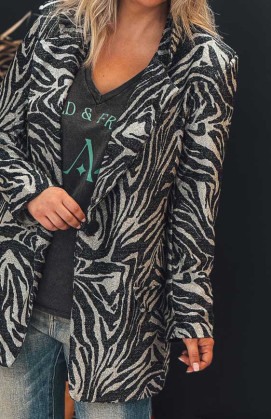 Blazer FRANCK zèbre
