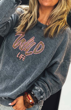 Sweat CURTIS anthracite vintage