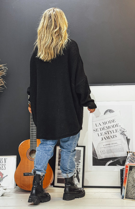 Pull EDMOND long noir