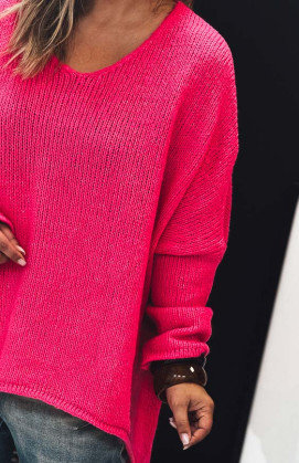 Fuchsia EDMOND long sweater