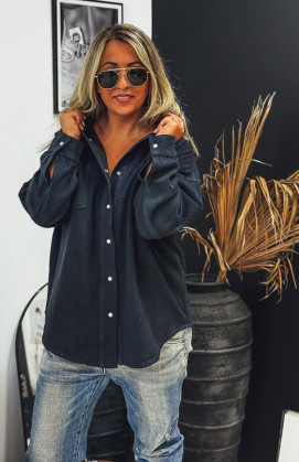 Chemise KENZA noire