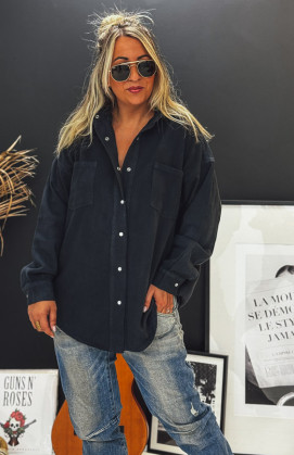 Chemise KENZA noire