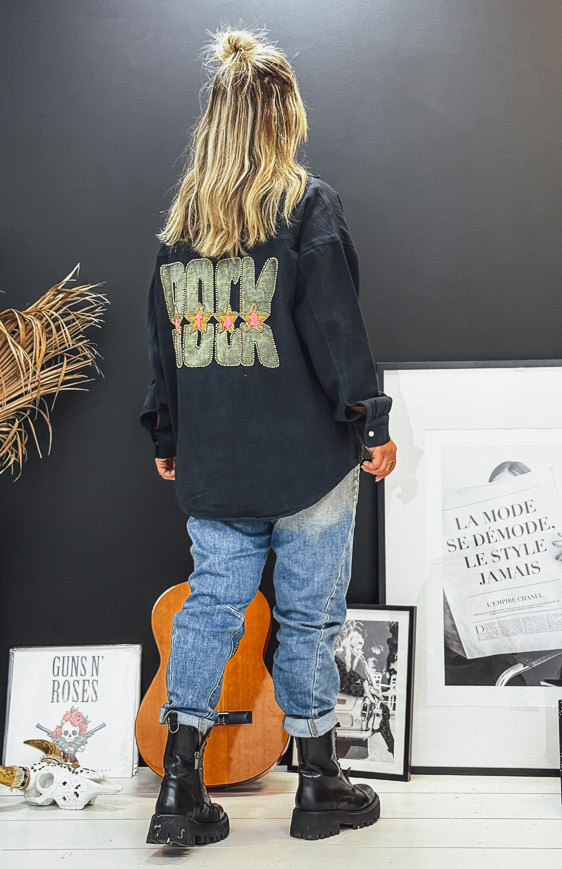 Black KENZA shirt