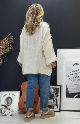 Pull ELISEO beige