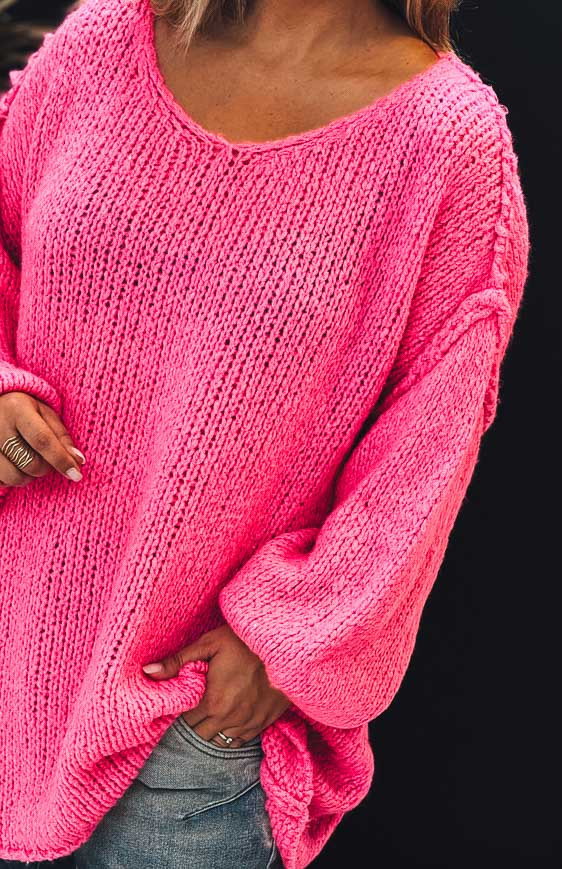 Pink ELISEO pullover
