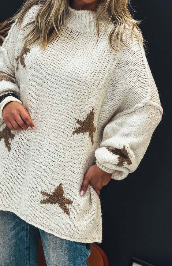 Light beige MAXENCE sweater