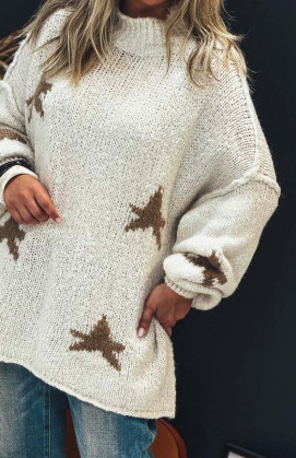 Light beige MAXENCE sweater