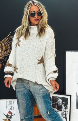 Pull MAXENCE beige clair