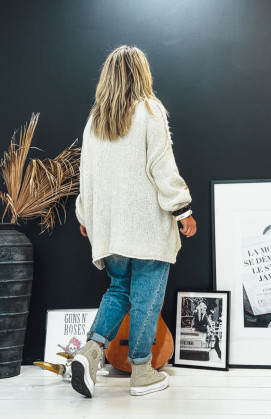 Light beige MAXENCE sweater