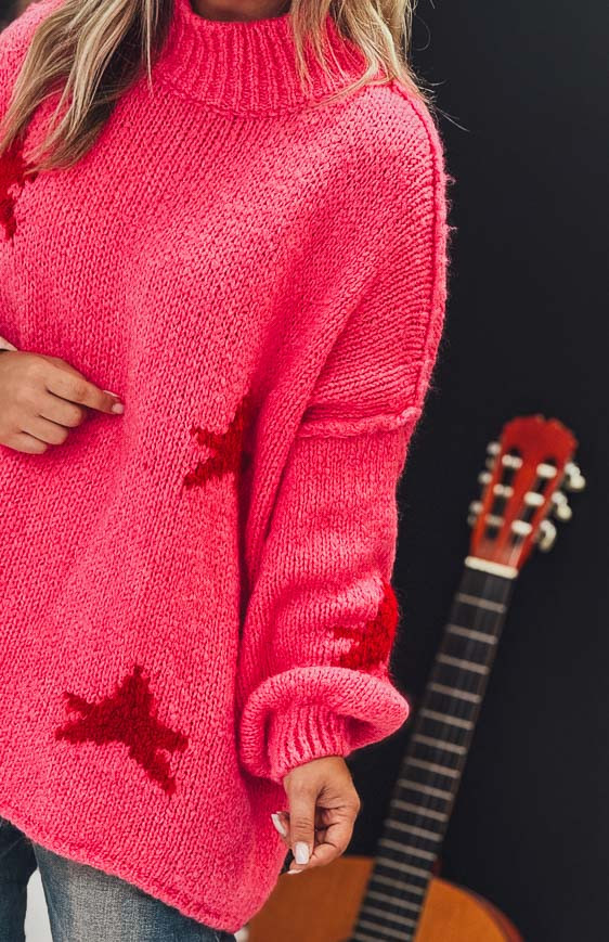 Fuchsia MAXENCE sweater