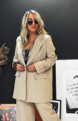Beige SHANTY blazer