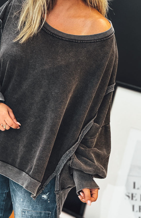 Vintage black AÏKO sweatshirt