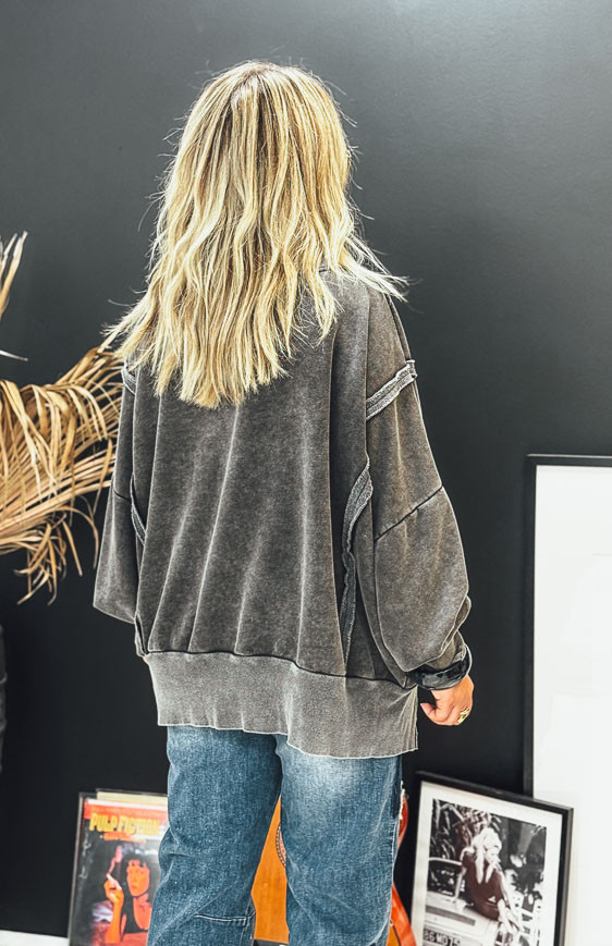 Vintage black AÏKO sweatshirt
