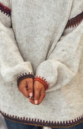 Beige GIULIO sweater