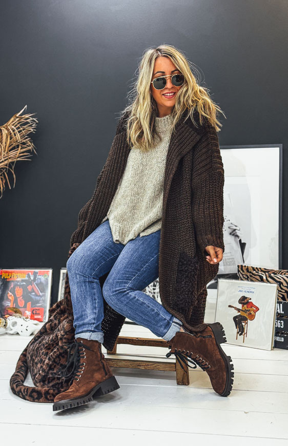 Taupe MATHIEU sweater