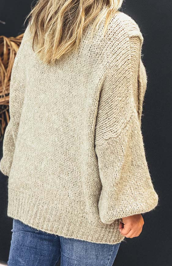 Taupe MATHIEU sweater