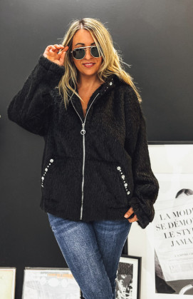 Veste BROOKIE noire