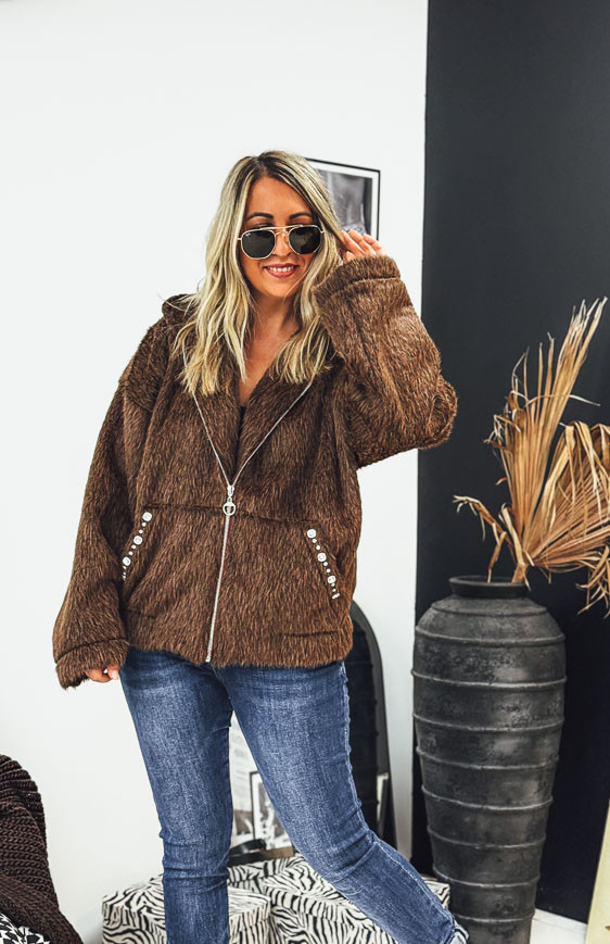 Veste BROOKIE chocolat