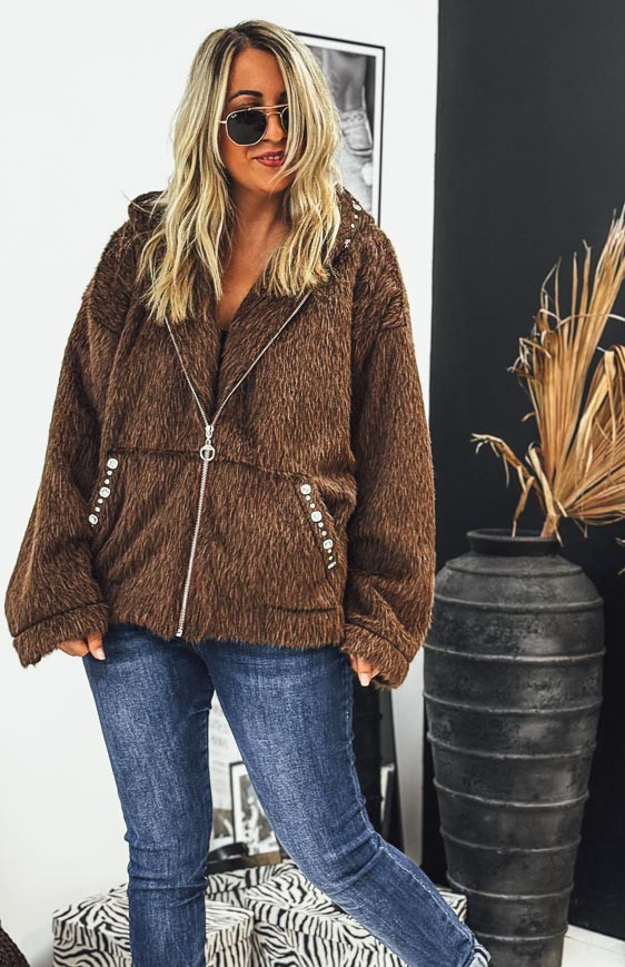 Veste BROOKIE chocolat