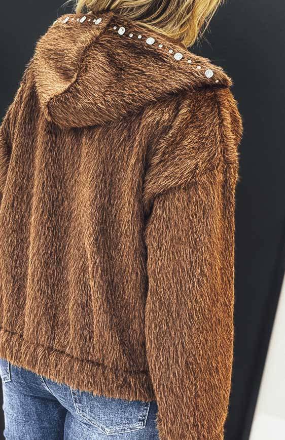 Veste BROOKIE chocolat