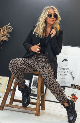 Léo/chocolate MAEL jogging suit